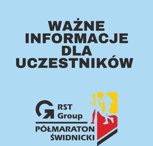 Ważne informacje dla uczestników!